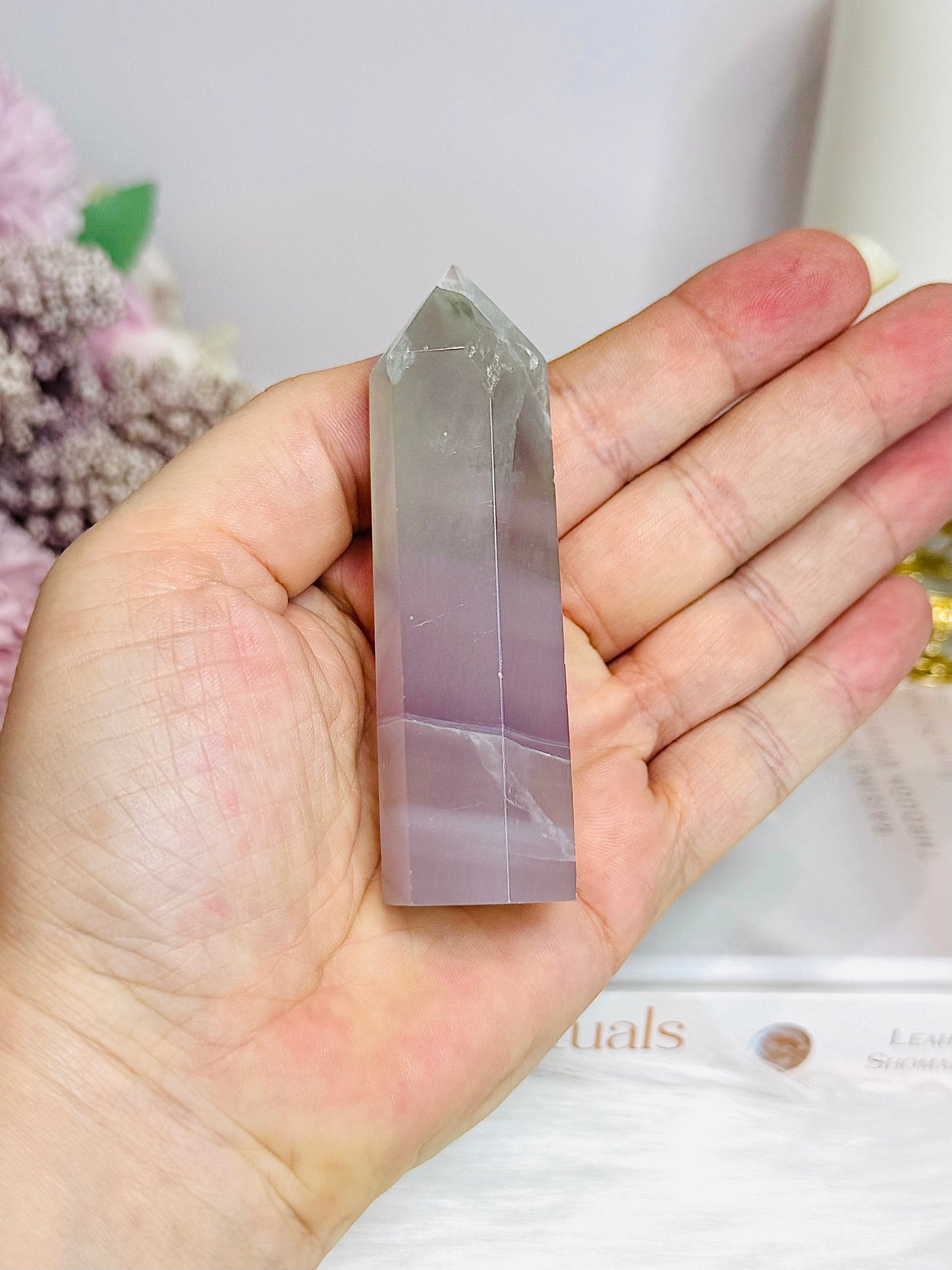 Pastel Fluorite Tower | Point 8cm