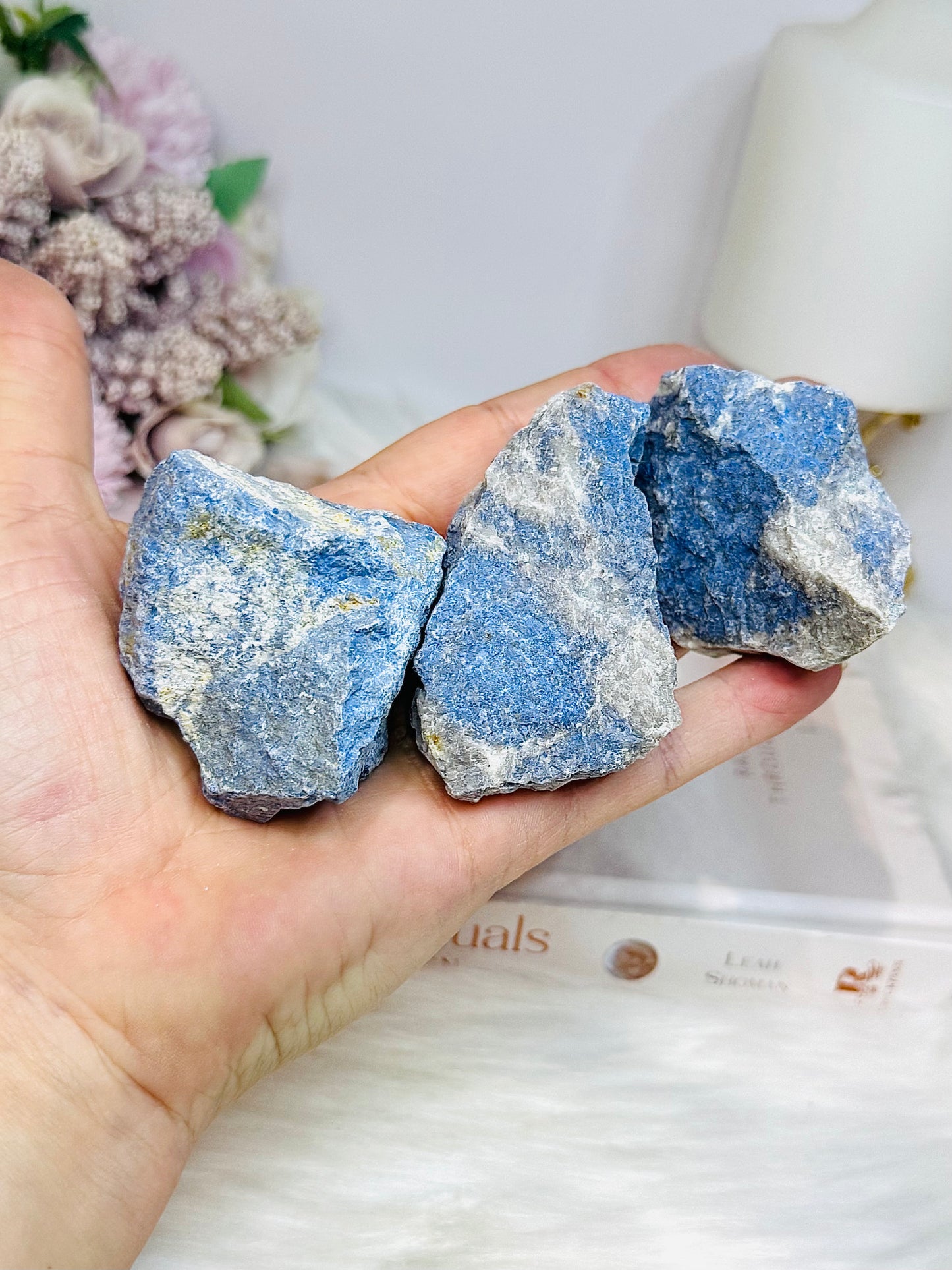 Blue Dumortierite Large Raw Chunks $12 each