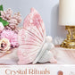 Pink Opal Carved Fairy 10cm