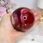 Large Mookaite Jasper Sphere on Stand 515g