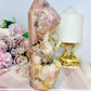 Large Druzy Pink Amethyst Tower 17.5cm