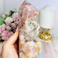 Large Druzy Pink Amethyst Tower 17.5cm
