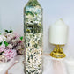 Large Orbicular Ocean Jasper Tower 23cm 915g