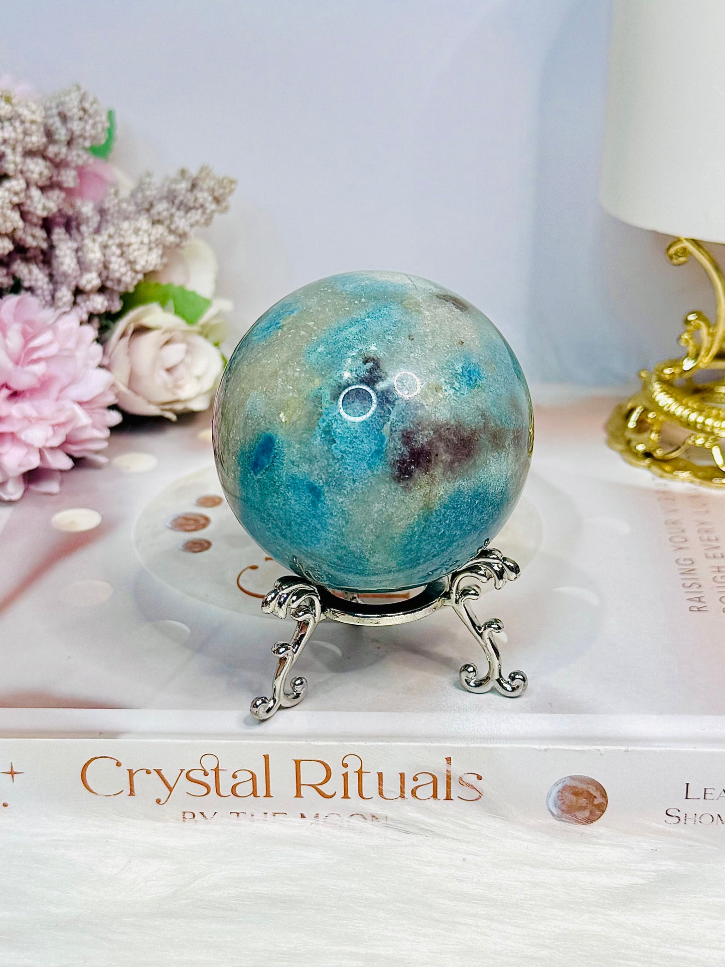 Trolleite Sphere on Stand 320g