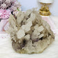 Rare Collectors Piece - Large Natural Clear Quartz Cluster with Purple Fluorite Inclusions 1.6KG