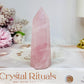 Rose Quartz Tower 8.5cm