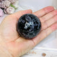 Mystic Merlinite | Indigo Gabbro Sphere On Stand 221g