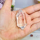 High Grade Clear Quartz Double Terminated Point 6cm