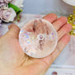 High Grade Clear Quartz Sphere Full of Rainbows 266g