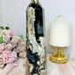 Large Volvano Agate Tower (UV Reactive) 22cm