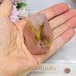 Natural Rose Quartz Freeform with Fern Tree Dentrictic Inclusions 5.5cm