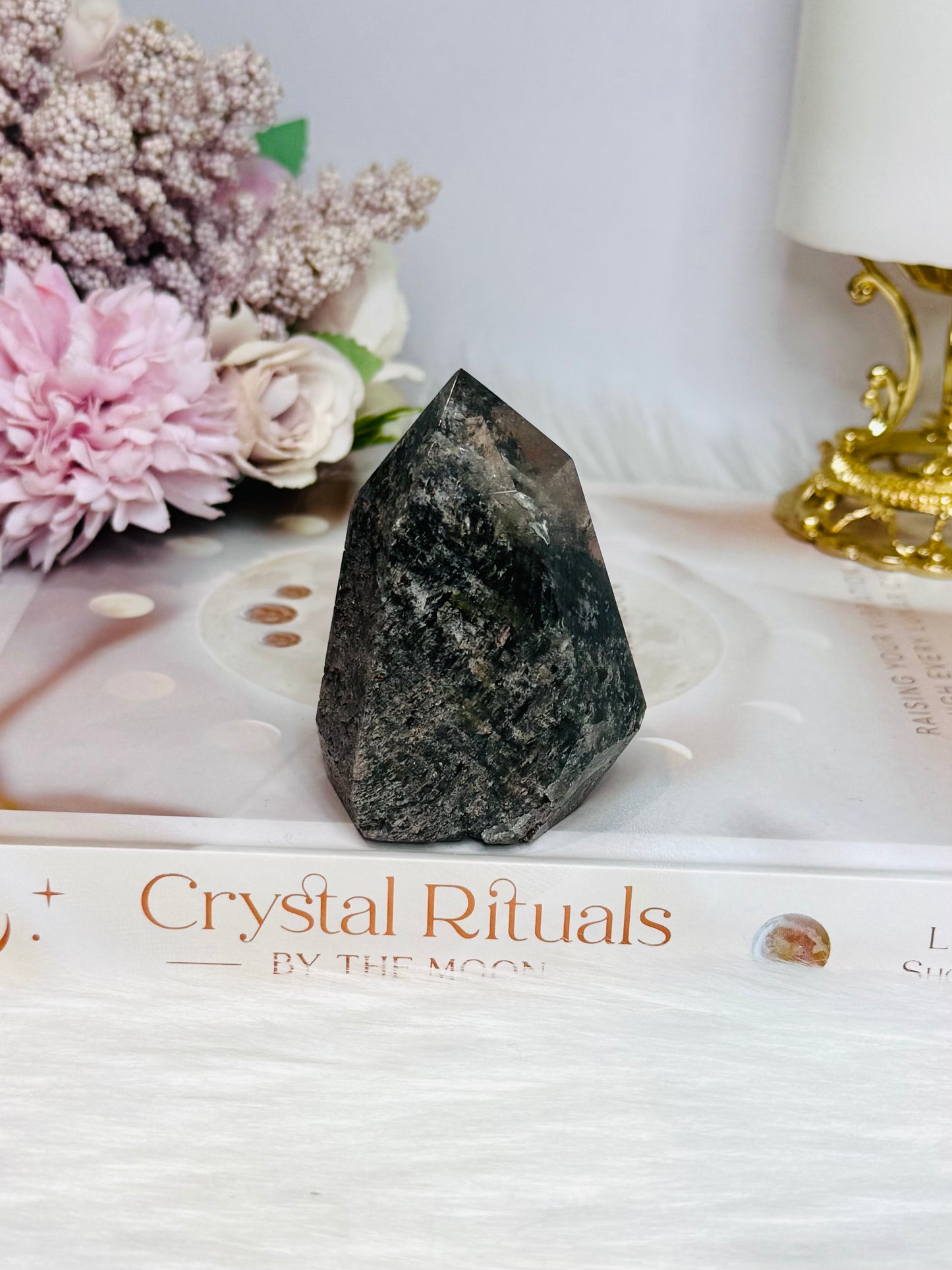 Chunky Lodolite | Garden Quartz Tower 7cm