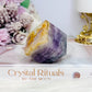 Rainbow Fluorite Cube 224g