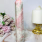 Natural Pink Opal Tower 19.5cm