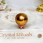 Copper Sphere On Stand 3.8cm 135g