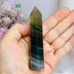 Rainbow Fluorite Tower 10cm