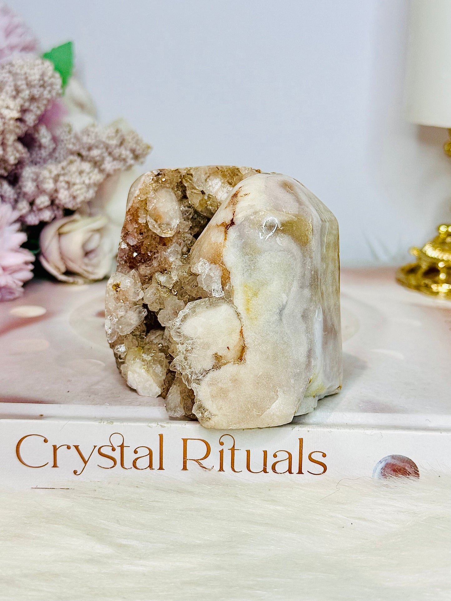 Natural Pink Amethyst Freeform 295gram