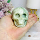 Green Jade Skull 270g 7cm