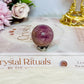 Small Lavender Rose Quartz Sphere On Stand