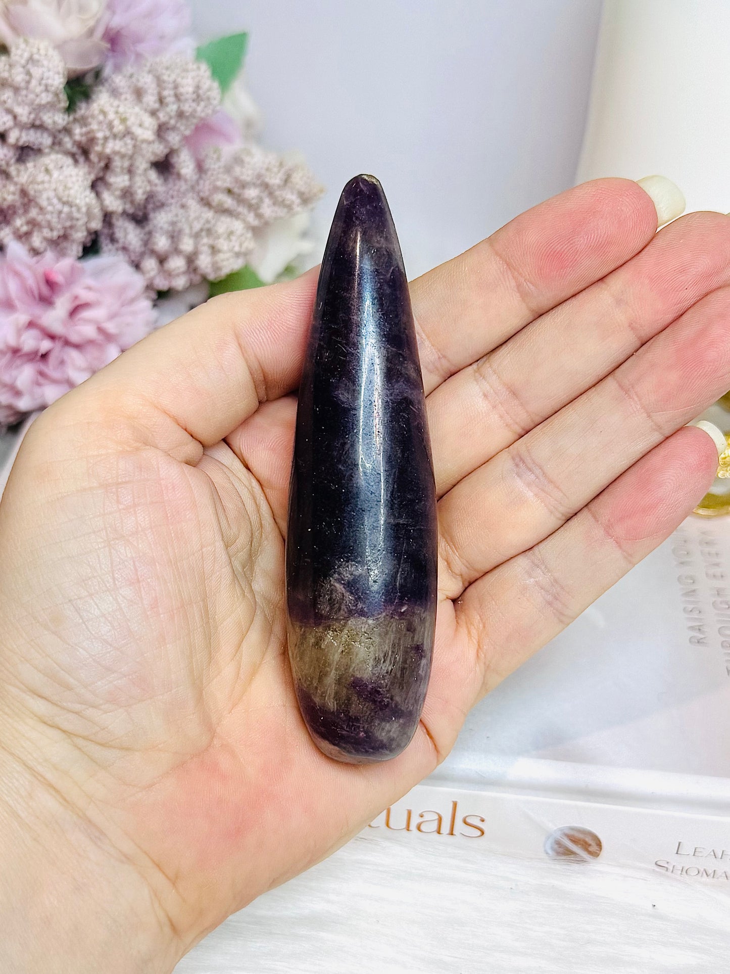 Lepidolite Massage Wand 10cm