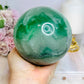 Huge Green Fluorite Sphere on Stand 1.95KG