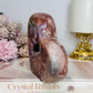 High Grade Druzy Pink Amethyst Chunky Heart 451g