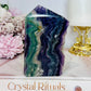 Rainbow Fluorite Polished Slab | Tower 273g