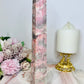 Natural Pink Opal Tall Tower 22.5cm