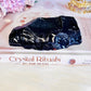 Chunky 12cm Sparkling Blue Goldstone Synthetic Crystal