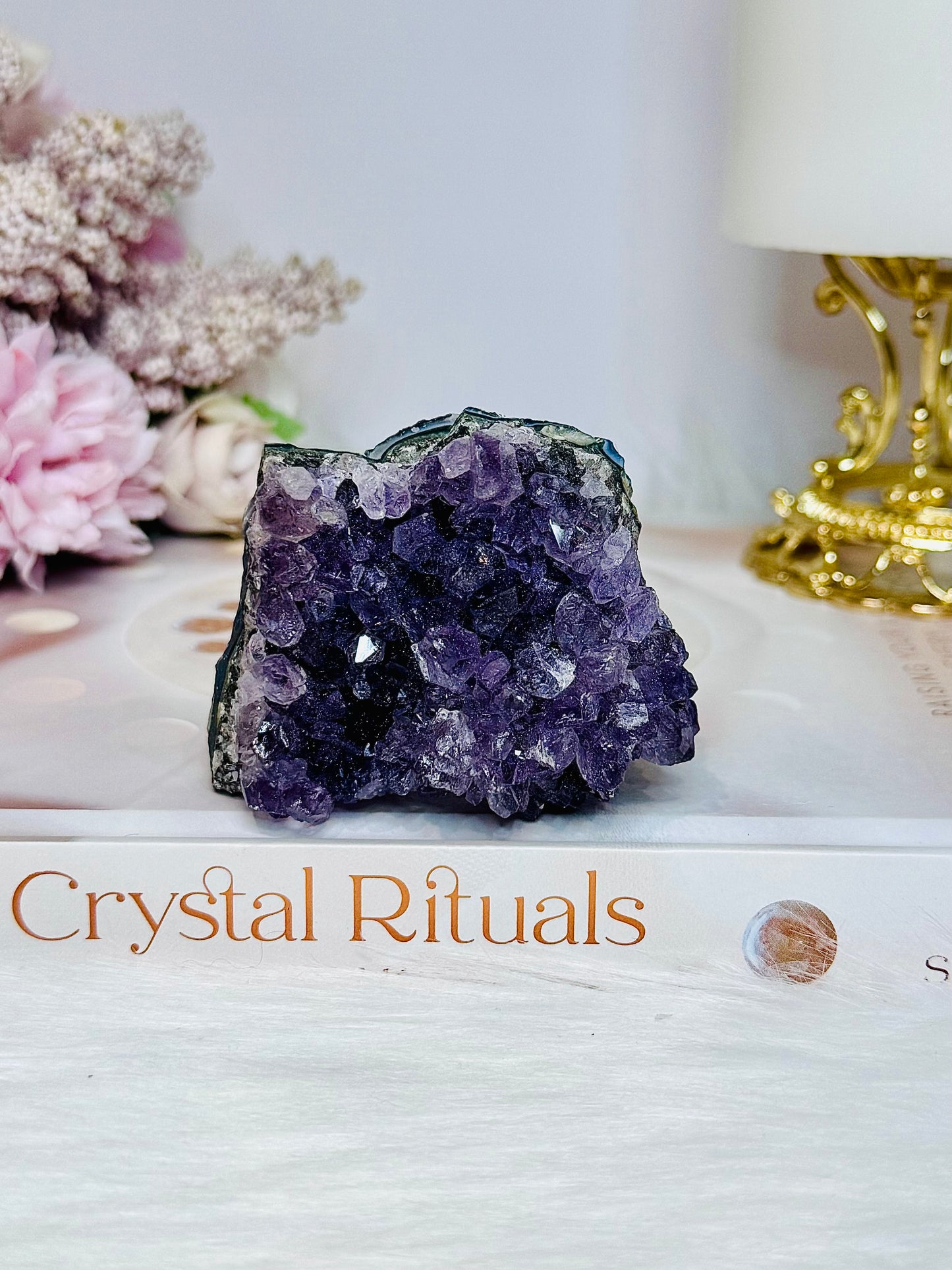 Natural Amethyst Cluster 147g