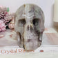 Huge 1.59KG Pastel Fluorite Carved Skull