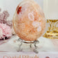 Large 659gram Carnelian Egg On Stand