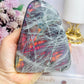 Large Polished Pink & Purple Flash Labradorite Freeform