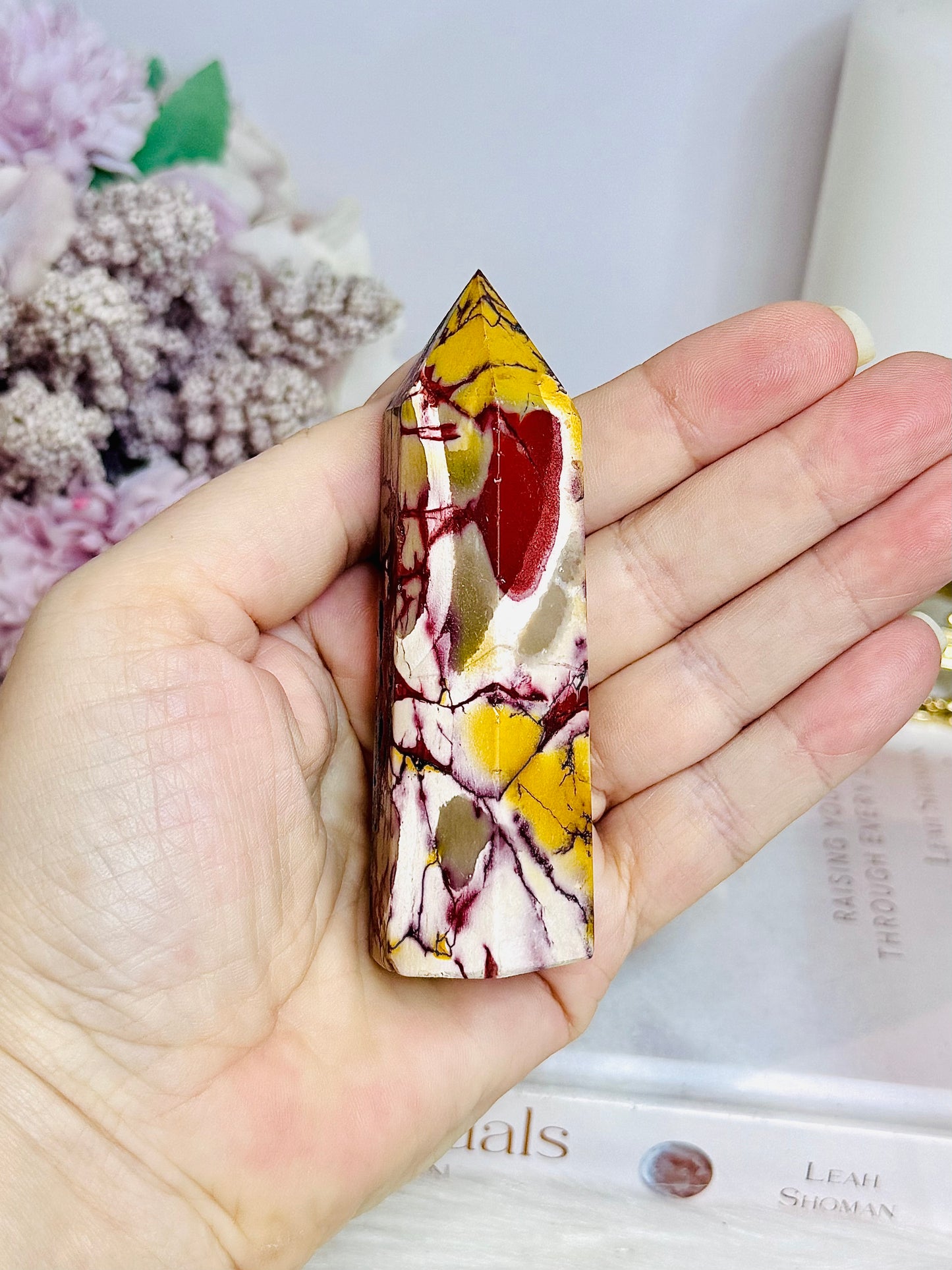 Mookaite Jasper Chunky Tower 9cm