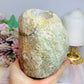 Huge 1.66KG Druzy Agate Candle Holder