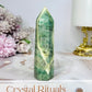 Green Dentrictic Agate Tower 10cm