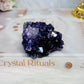 High Grade Amethyst Cluster with Rosette Formation 135g