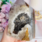 Fabulous & Classy Large Chunky 15cm 963gram Druzy Agate Amazing Tower From Brazil