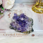 High Grade Purple Cubed Fluorite Cluster with Inclusions 235g