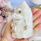 Large 12cm Chunky Clear Quartz Cluster Tower 538grams