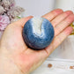 Rare Blue Coral Fossil Sphere on Stand 205g