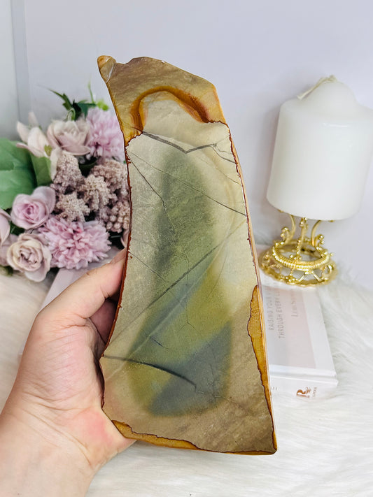 Large Natural Jasper Slab 22cm