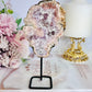 Natural Pink Amethyst Slab 15cm