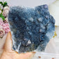 Natural Zeolite (Flower Amethyst) Slab on Stand 11cm