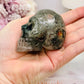 Stunning 6.5cm Garden Quartz | Lodolite Carved Skull