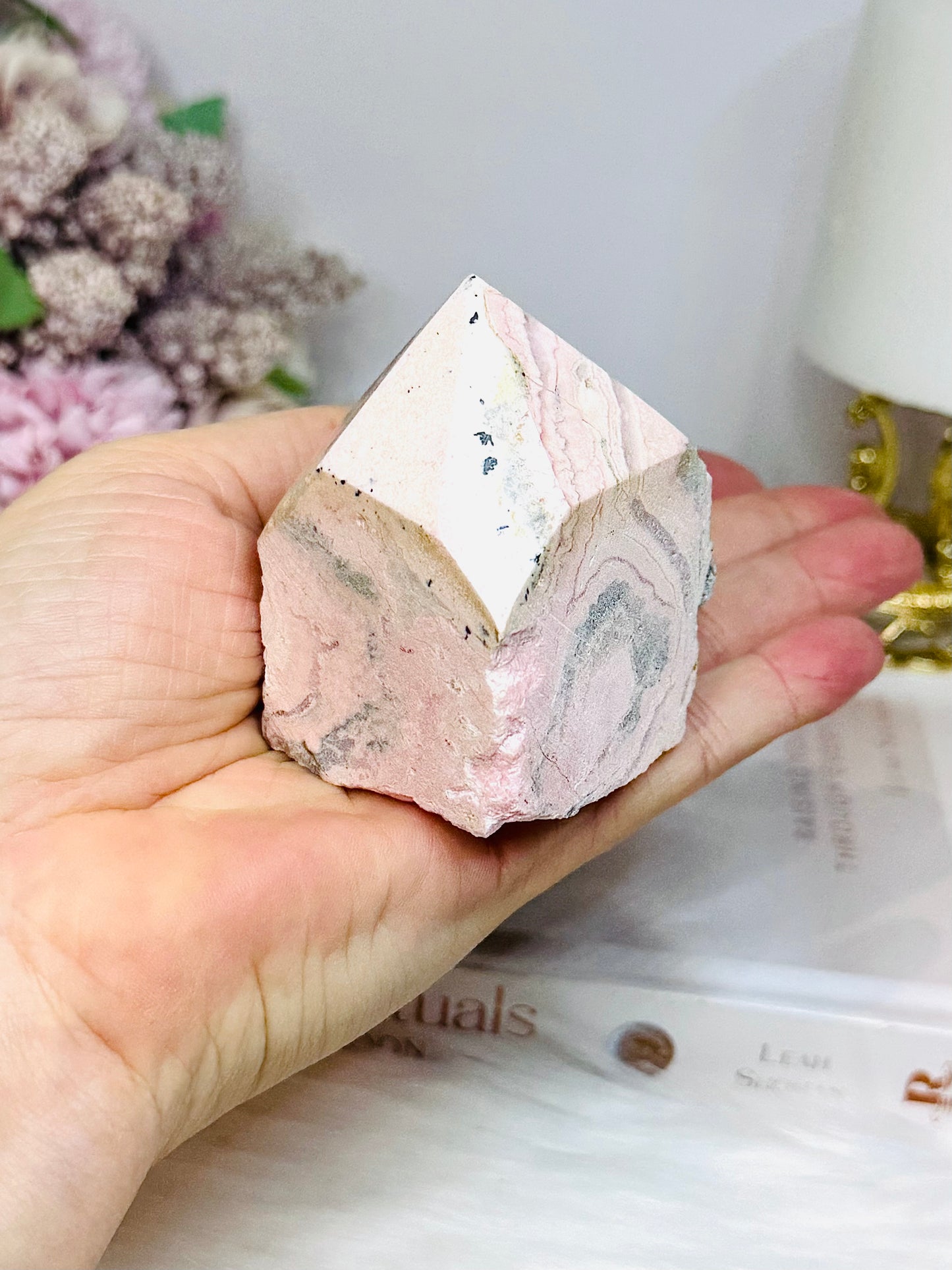 Rhodochrosite Polished Point 260g