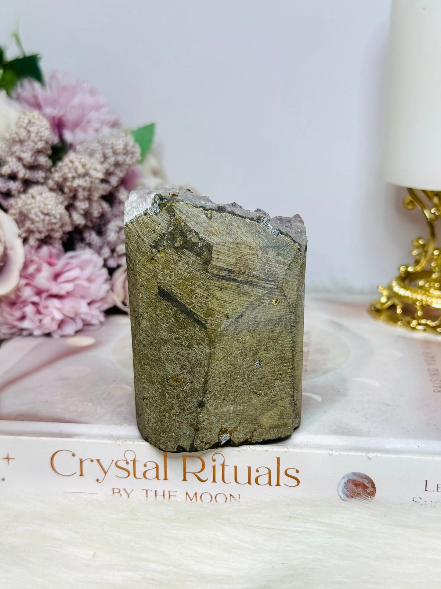 Amethyst Base Cut Cluster 7.5cm 358g