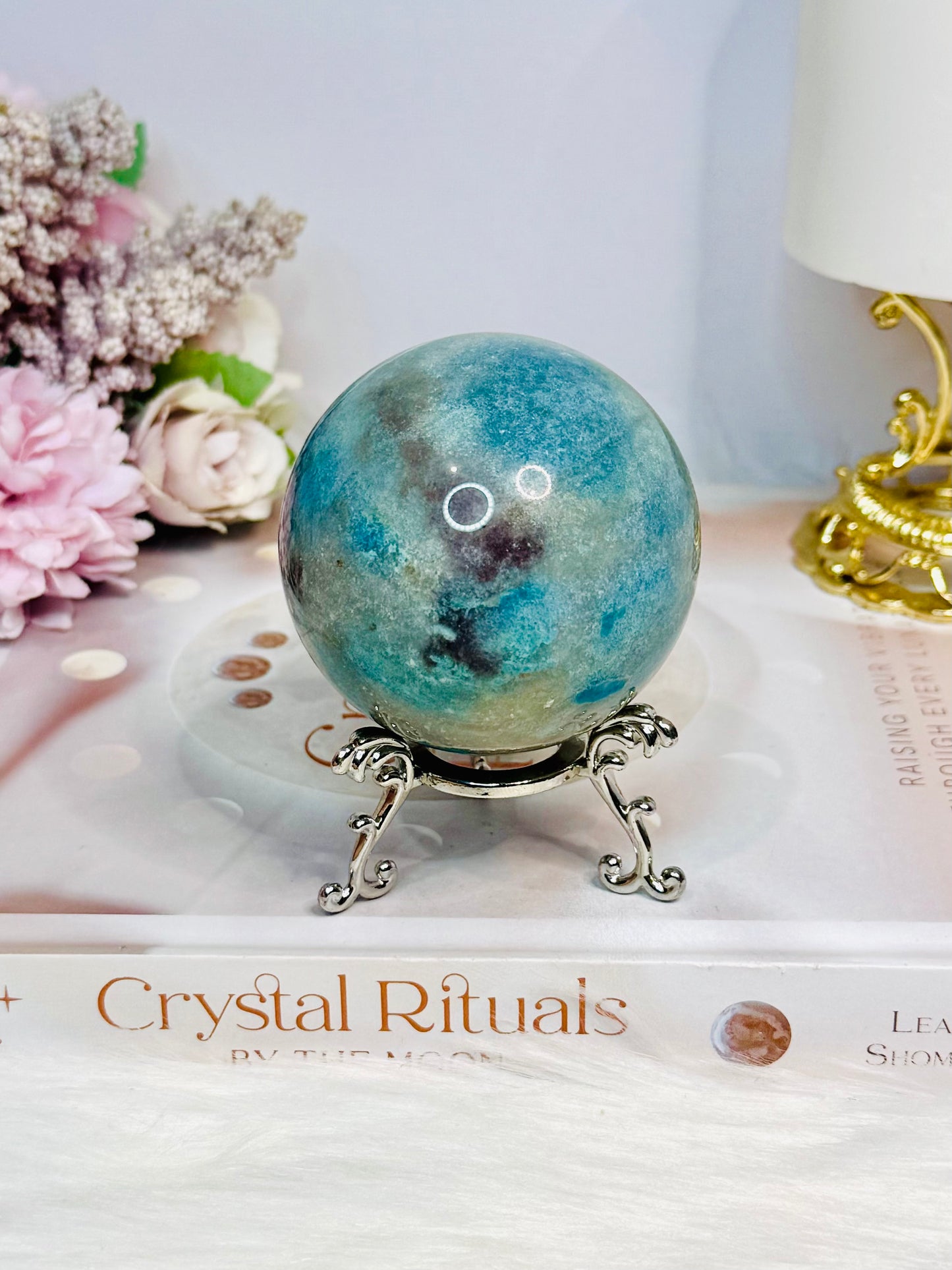 Trolleite Sphere on Stand 320g