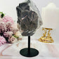 Large Angel Aura Amethyst Cluster on Stand From Brazil 16cm