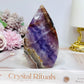 Crazy Lace Amethyst Freeform | Flame 11cm